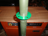 Heavy Duty 1/8" Steel Antenna Guy Ring - Green Set Of 3 FREE SHIPPING WITHIN THE U.S.!